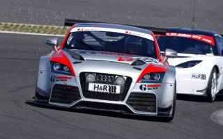 Berthold Gruhn kommt im Audi TT RS immer besser zurecht